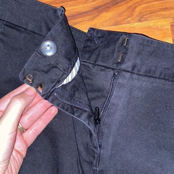 Nautica Black Bermuda Shorts Womens Size 10 - Picture 3 of 5